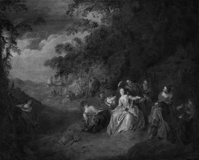 Love in the Open Air — After Jean Baptiste Joseph Pater