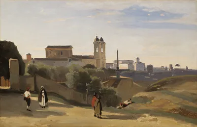 Monte Pincio, Rome — Jean-Baptiste Camille Corot