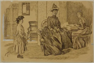 At the Employment Office — Charles Keene