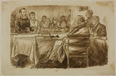 Court Scene — Charles Keene