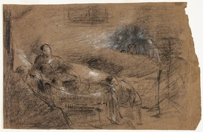 Deathbed Scene — Jean-Baptiste Carpeaux