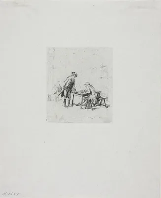 The Sergeant Reporter — Jean-Louis-Ernest Meissonier
