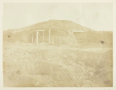 Bomb-Proof in which the Russian General lived who Commanded in the Redan — James Robertson