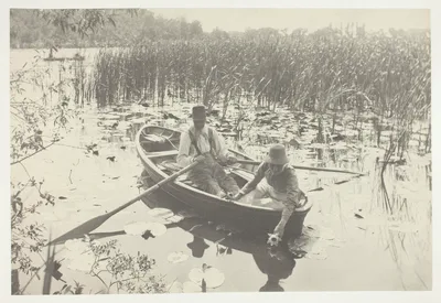 Gathering Water-Lilies — Peter Henry Emerson