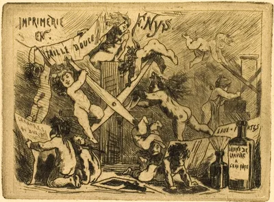The Press — Félicien Rops