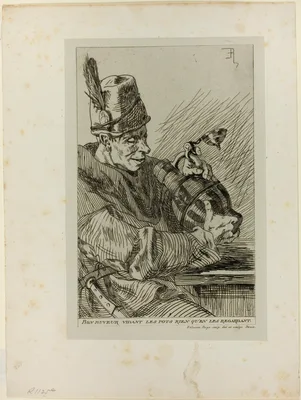The Drinker — Félicien Rops