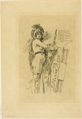 The Muse of Félicien Rops — Félicien Rops