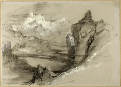 Mountain Landscape — John Ruskin
