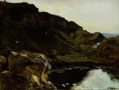 Landscape — Théodore Rousseau