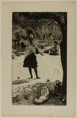 Croquet — James Tissot