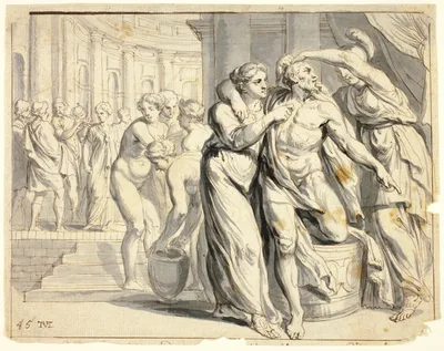 The Return of Ulysses — Théodore Thulden