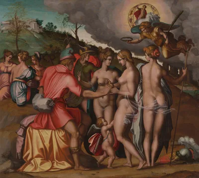 The Judgement of Paris — Stradanus