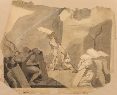 Titans Storming Mount Olympus — Henry Fuseli