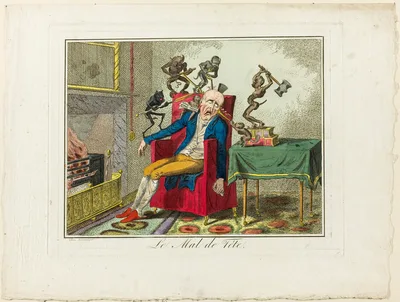 The Headache — George Cruikshank