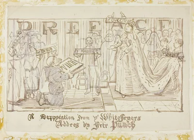 A Deputation from the Whitefriars — Charles Keene