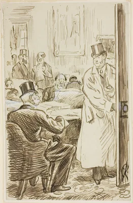 At the Club — Charles Keene