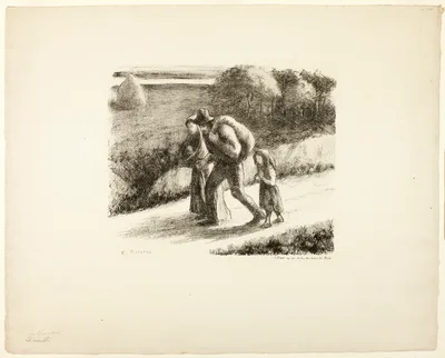 The Vagabonds — Camille Pissarro