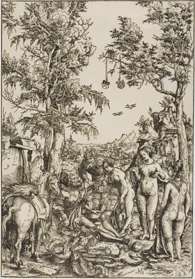 The Judgment of Paris — Lucas Cranach the Elder
