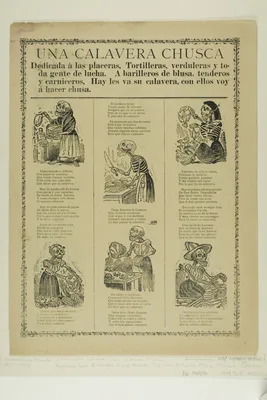 A Humorous Calavera — José Guadalupe Posada
