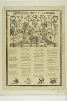 A Noisy Gathering of Calaveras — José Guadalupe Posada