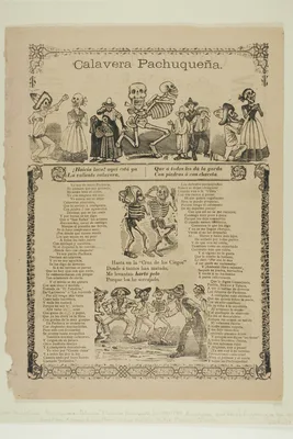 Calavera Pachuqueña — José Guadalupe Posada