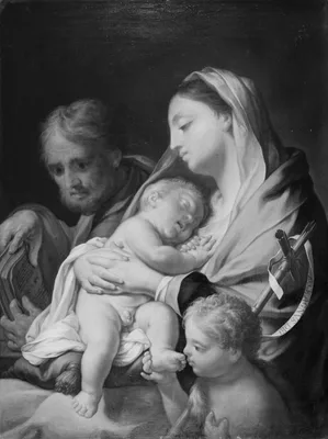 Holy Family with the Infant St. John — Francesco Trevisani
