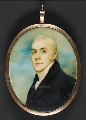 Portrait of Patrick Stewart — John Thomas Barber Beaumont
