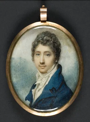 Portrait of a Gentleman — Richard Cosway, R.A.