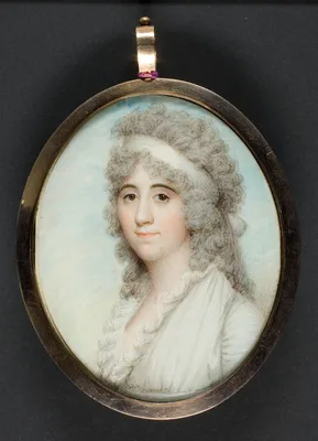 Portrait of Mary Worge — George Hayter