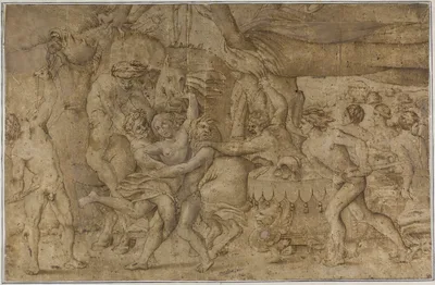 Battle of the Lapiths and Centaurs — Enea Vico
