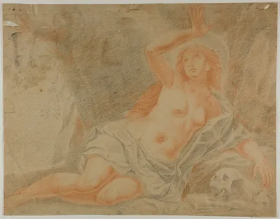 Mary Magdalene — Claude Mellan