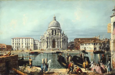 The Church of Santa Maria della Salute, Venice — Michele Marieschi