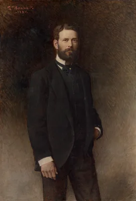 Portrait of Henry Field — Léon Bonnat