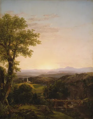 New England Scenery — Thomas Cole