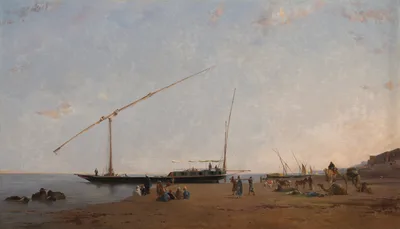 On the Nile — Eugène Fromentin