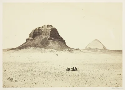The Pyramids of Dahshoor — Francis Frith