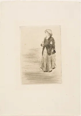 The Actress Ellen Andrée — Edgar Degas