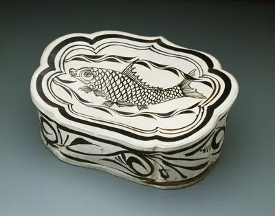 Cloud-Shaped Pillow with Fish