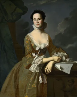 Mrs. Daniel Hubbard (Mary Greene) — John Singleton Copley