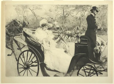Promenade — Edgar Chahine