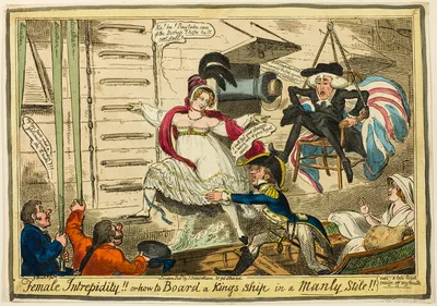 Female Intrepidity — George Cruikshank
