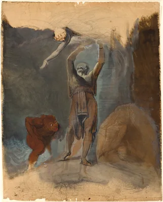 Prospero, Miranda, Caliban and Ariel — Henry Fuseli