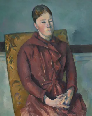 Madame Cezanne in a Yellow Chair — Paul Cézanne
