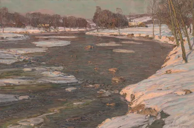 The Winter Sun — George Gardner Symons