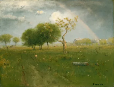 After a Summer Shower — George Inness