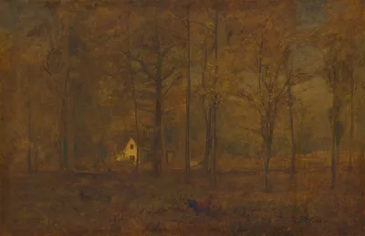 Autumn Woods — George Inness