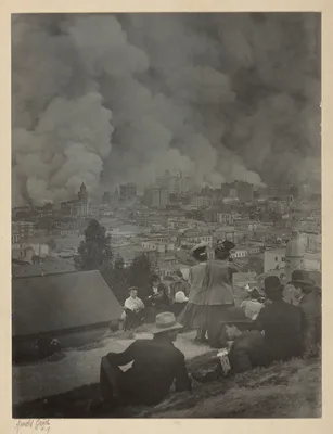 San Francisco Earthquake — Arnold Genthe