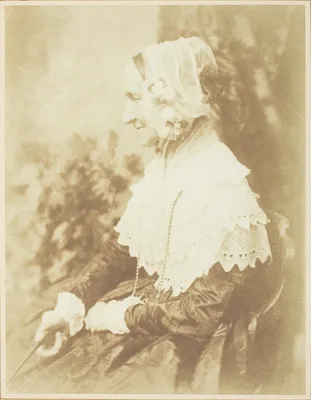 Portrait of Mrs. Rigby — David Octavius Hill