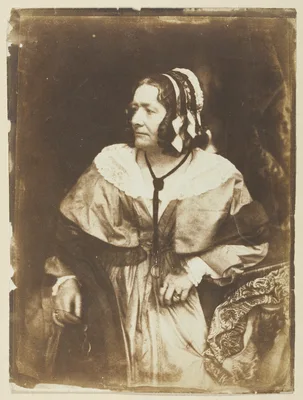 Mrs. Anna Brownell Jameson — David Octavius Hill