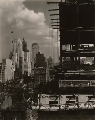 From My Window at An American Place, North — Alfred Stieglitz